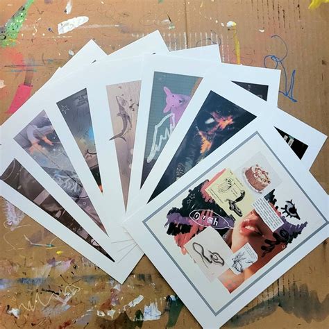 Collage Art Print Etsy