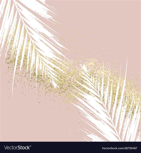 Elegant Luxury Nude Rose Pink Blush And Gold Vector Image