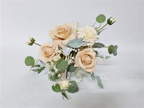 WEDDING READY Dried Silk Nude Bouquet Keepsake Bouquets