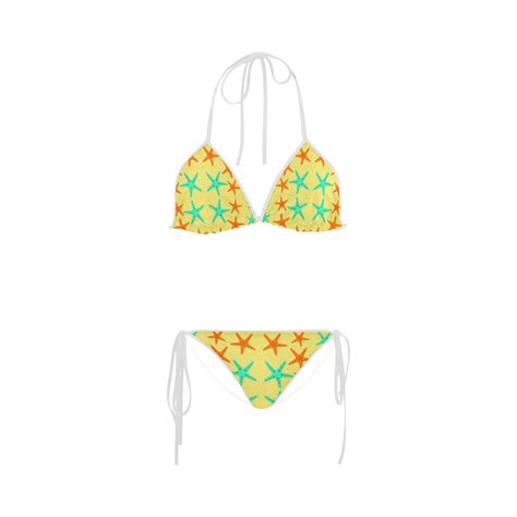 Starfish At The Beach Custom Bikini Swimsuit ID D