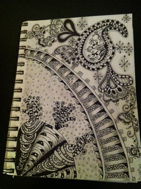 Zentangle On A Trip Zentangle Doodling Trip