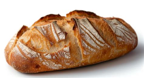 Freshly Baked Artisanal Bread Loaf With Crisp Crust and Soft Interior