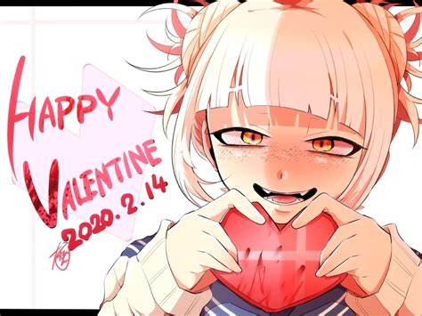 My Hero Academia Himiko Toga バレンタイントガちゃん February 14th 2020 Pixiv トーガ トガヒミコ イラスト