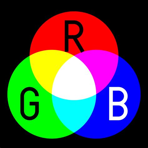 red green blue logo