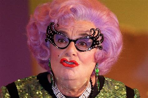 Dame Edna Everage says 'transgender women are mutilated men' and sparks ...
