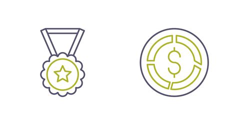 Medal And Pie Chart Icon 32616373 Vector Art At Vecteezy