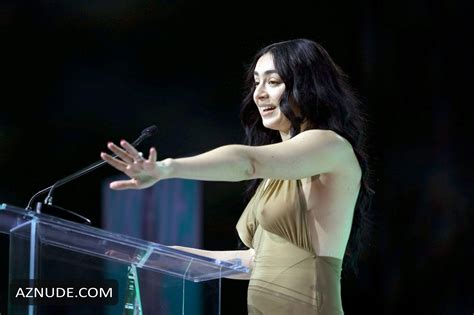 Charli Xcx Sexy Flashes Her Hot Breasts At Variety Hitmakers Brunch In Los Angeles Aznude