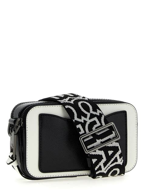 Bolso Marc Jacobs Snapshot Negro Blanco 395 00 Bolsos Y Zapatos De