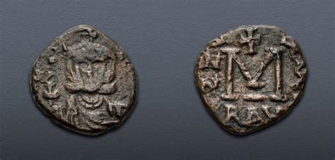constantine  copronymus   ae follis mm    ravenna