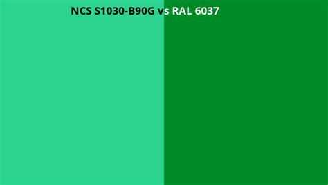 Ncs Index S1030 B90g Omzetten Naar Ral 6037 Ral Kleuren