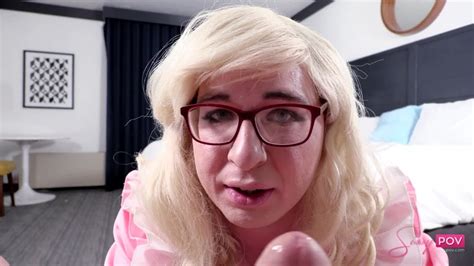 SissyPOV Vicky Fatale Blonde Sissy Only Wants Your Cock In Her Life