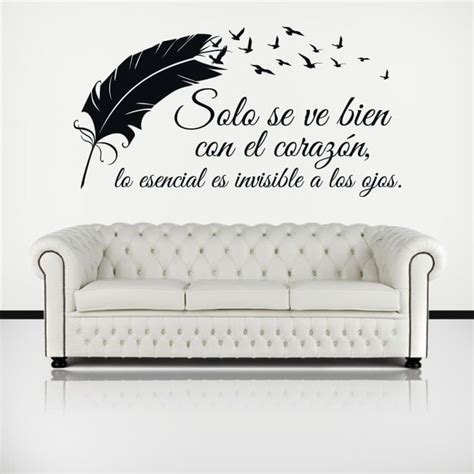 Vinilos Adhesivos Y Pegatinas Frase El Principito Etiquetas De Pared