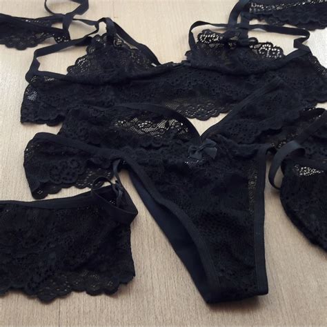 Conjunto Sem Bojo Cinta Liga Lingerie Br Atacado Para