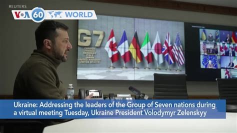 Voa World Zelenskyy Addresses G Leaders