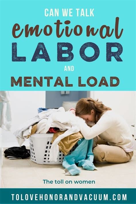 THE EMOTIONAL LABOR SERIES Let S Talk Emotional Labor And Mental Load