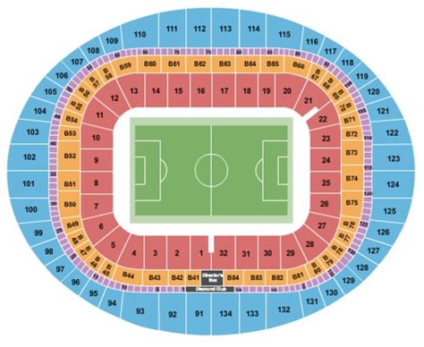 Emirates Stadium Seating Chart - Stadium Seating Chart