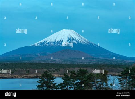 Mount Fuji Or Mt Fuji The World Heritage View At Lake Shoji