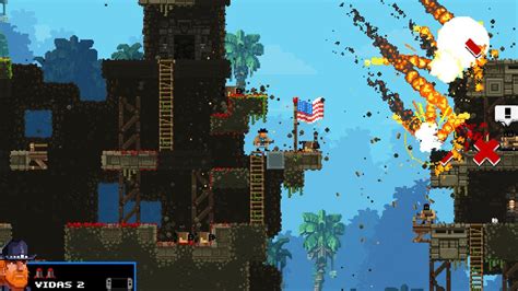 Análisis de Broforce Deluxe Edition, una orgía de acción y explosiones ...