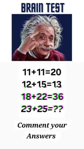 Fail To Solve This Only Genius Can Solve This Maths Brain Test