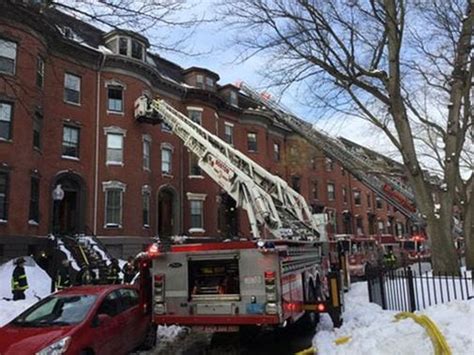 2 Alarm Fire In South End Displaces At Least 5 Residents The Boston Globe