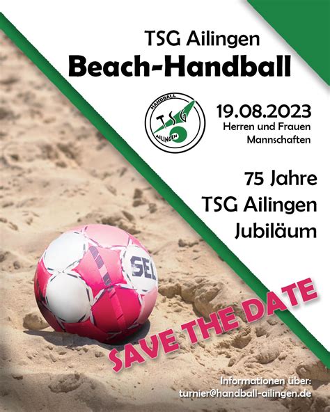 BEACH HANDBALL TURNIER TSG Ailingen Handball