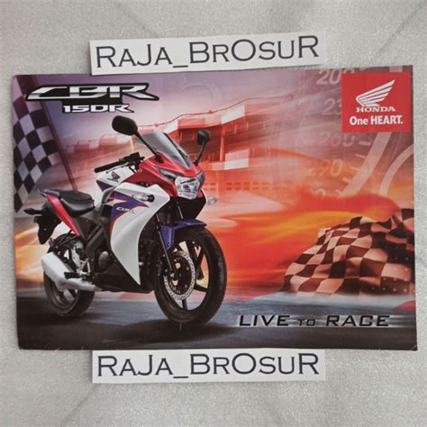 Jual Poster Brosur Katalog Flyer Honda Cbr R Cbr R Cbr R Cbu