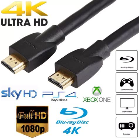 Premium Ultrahd Hdmi Cable High Speed K P D Lead M M M M M