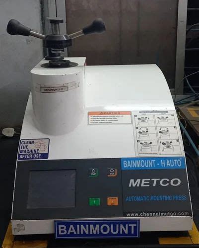 mounting machine  sample preparation  rs   pune id