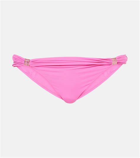 Grenada Low Rise Bikini Bottom In Pink Melissa Odabash Mytheresa