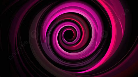 Purple Color Spiral Effect Of Black Background Turn Picture Background