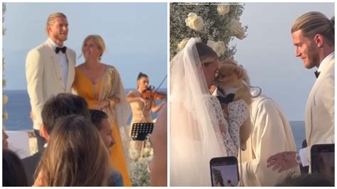 Diletta Leotta e Loris Karius sposi al tramonto le prime foto del sì