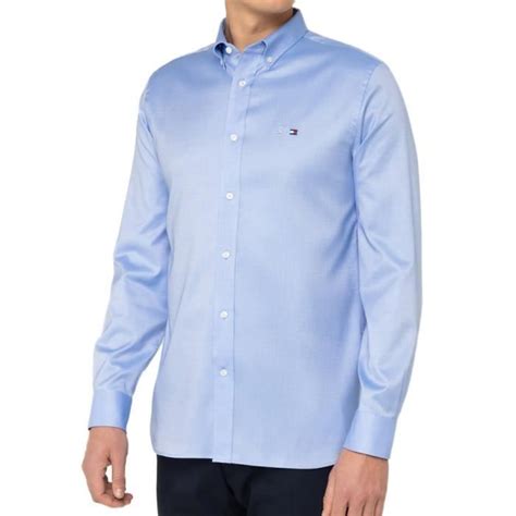 Chemise Bleue Homme Tommy Hilfiger Mercedes AMG Bleu Cdiscount Prêt à