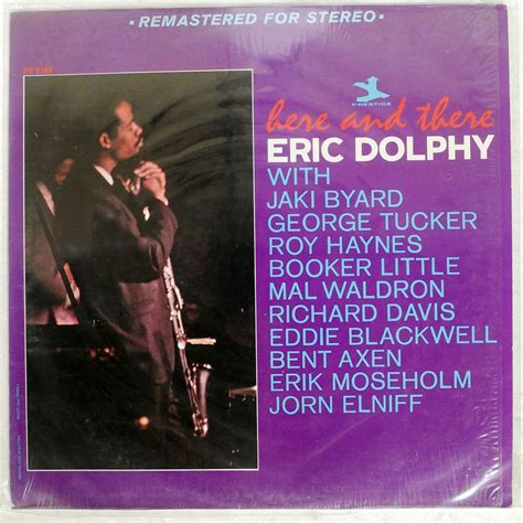 Yahoo Eric Dolphy Here And There Prestige Prt Lp