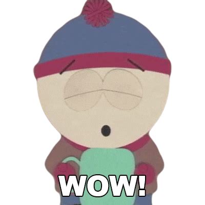 Stan Marsh Wow Sticker By South Park For Ios Android Giphy