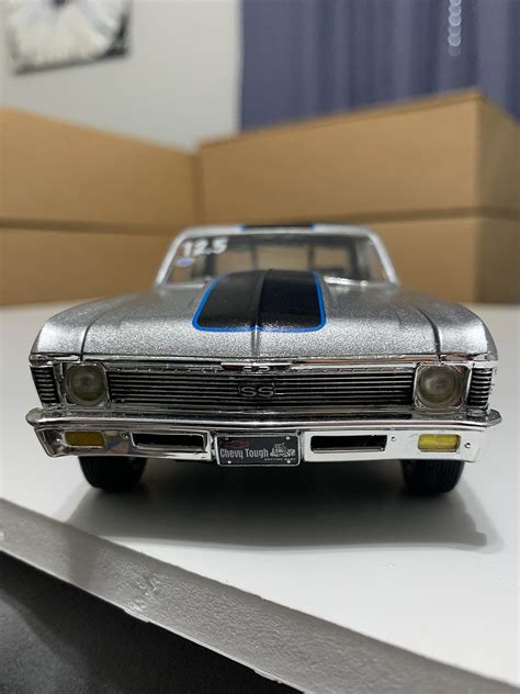 1969 Chevy Nova Ss Plastic Model Car Kit 125 Scale 852098