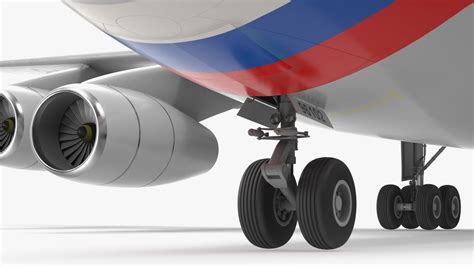 Ilyushin IL-96 Presidential Aircraft Simple Interior 3D Model $129 ...