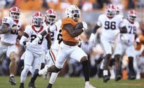 Tennessee Football Top Five Performers In Vols 38 10 Loss To Georgia