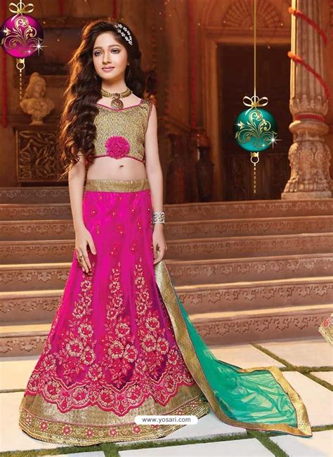 Buy Baby Pink Readymade Lehenga Choli Lehenga Choli For Girls