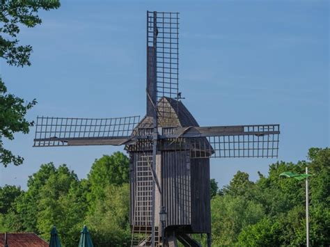 Premium Photo | The village of Weseke in westphalia
