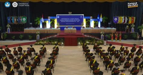 Ugm Kembali Selenggarakan Wisuda Di Grha Sabha Pramana