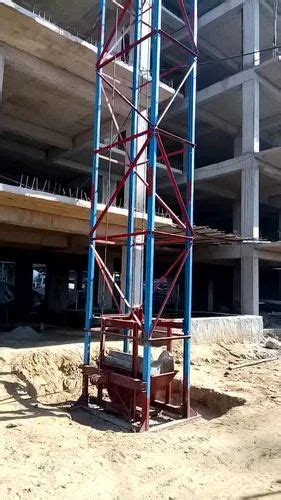 Jcm M Trolley Tower Hoist Machine For Construction Work