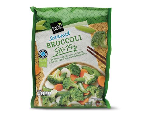 Steamable Asian Medley Or Broccoli Stir Fry Season S Choice Aldi Us