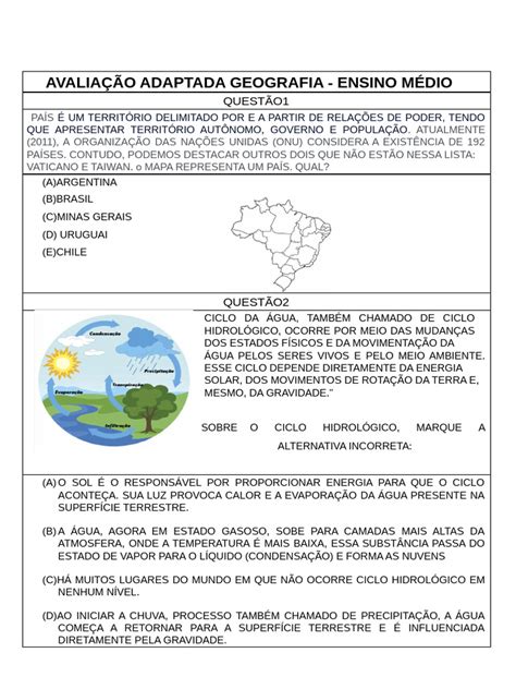 Geografia Do Ensino Medio