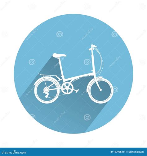 Road Bike Icon Blue Bike Stock Vector Illustration Of Bikes 127936314