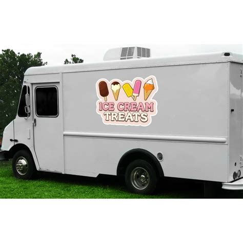 Ice Cream Truck Decals Stickers