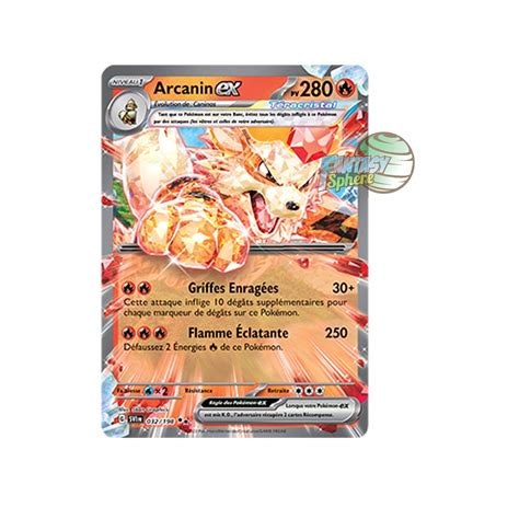 Arcanin EX Double Rare 32 198 Ecarlate et Violet à Fantasy Sphere