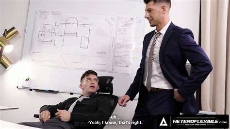 Heteroflexible Caught Jerking Off Trevor Brooks Gives His Ass To Fuck To Hung Boss Jordan
