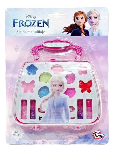 Set De Maquillaje Frozen Make Up Cartera Maquillaje Labial Mercadolibre