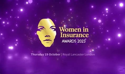 Women In Insurance Awards 2023 The Lime Street Guide