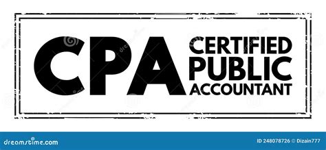 Cpa Certified Public Accountant Designation Provided To Licensed